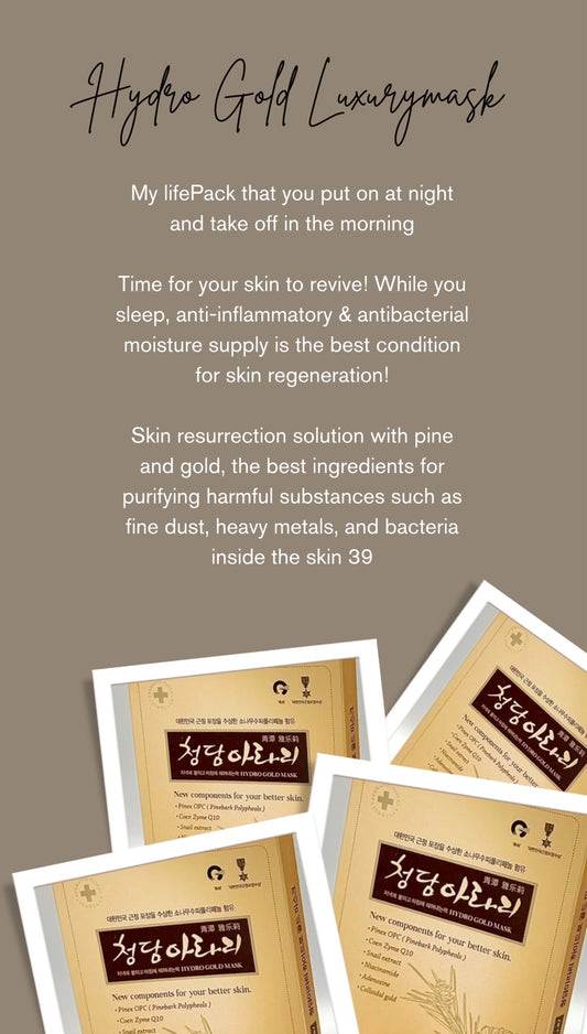 HYDRO GOLD MASK